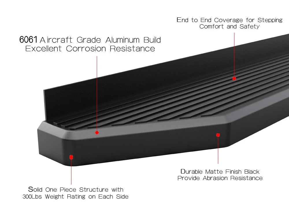 6" iBoard Side Step Nerf Bar for Acura MDX (2007-2010)