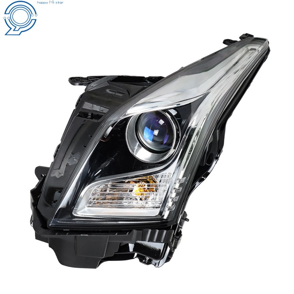 Set of 2 Halogen Headlight and LED Tail Lights for Cadillac ATS (2013-2018)