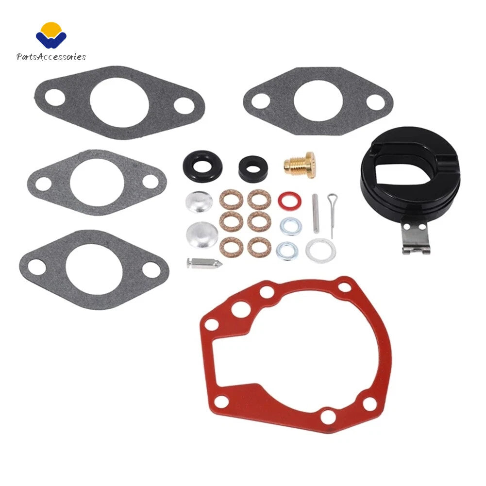 Carburetor Kit & Float for Johnson Evinrude 1.5-6 HP 439071 18-7043