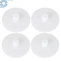 Set of 4 Rear Leaf Spring Insulator Inserts for Ford F-Series E-Series (2001–2018)