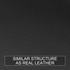 Black Microfiber Leather Door Panel Armrest Covers for Honda Pilot (2009-2013)