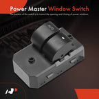Front Left Power Window Switch for Chevrolet Express 2500 (2008-2023)