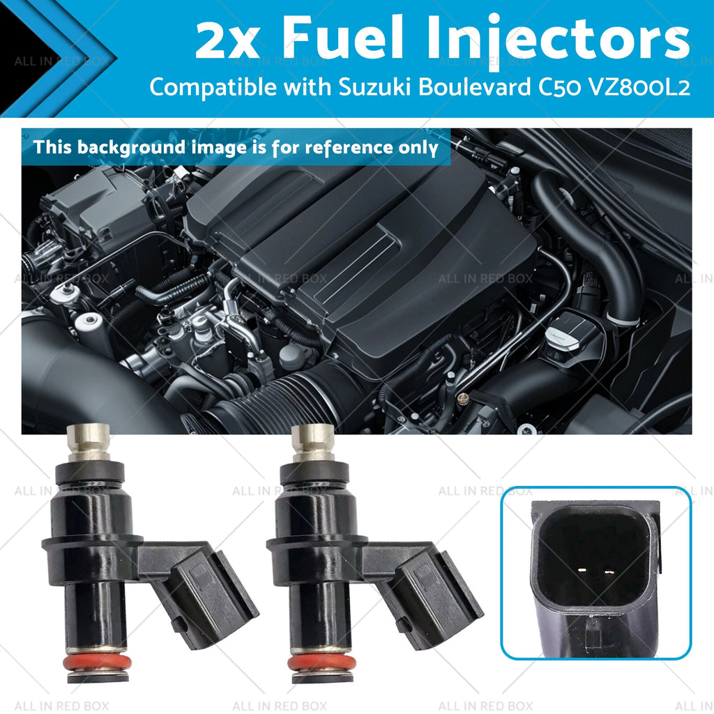 2X Fuel Injectors for Suzuki Boulevard C50 VZ800 (2012) 15710-26GA0
