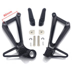 Rear Black Passenger Footpeg Footrest Bracket for Yamaha YZFR3 MT03 (2015–2025)