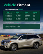 Rear Set Shocks Struts for Toyota Highlander (2008–2013), Venza (2013–2016)