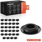 30Pcs 20mm Nylon Door Hole Plug Grommets for Honda Acura 