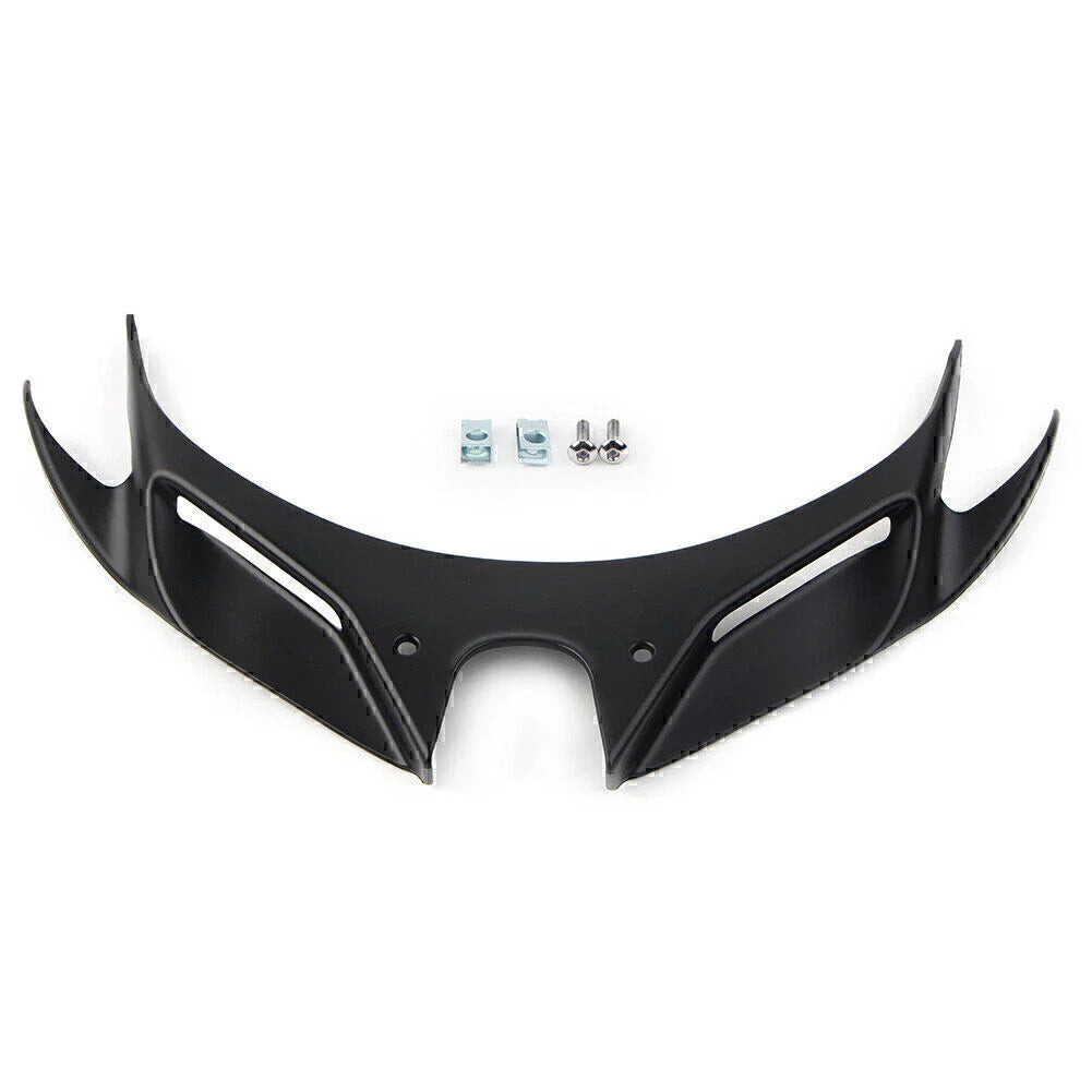 Motorcycle Winglets Front Beak Nose Extender for Kawasaki Ninja 250 400 (18-21)