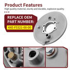 Rear Brake Drum Plate for Yamaha Bear Tracker 250 YFM250B YFM250X (1999–2004)