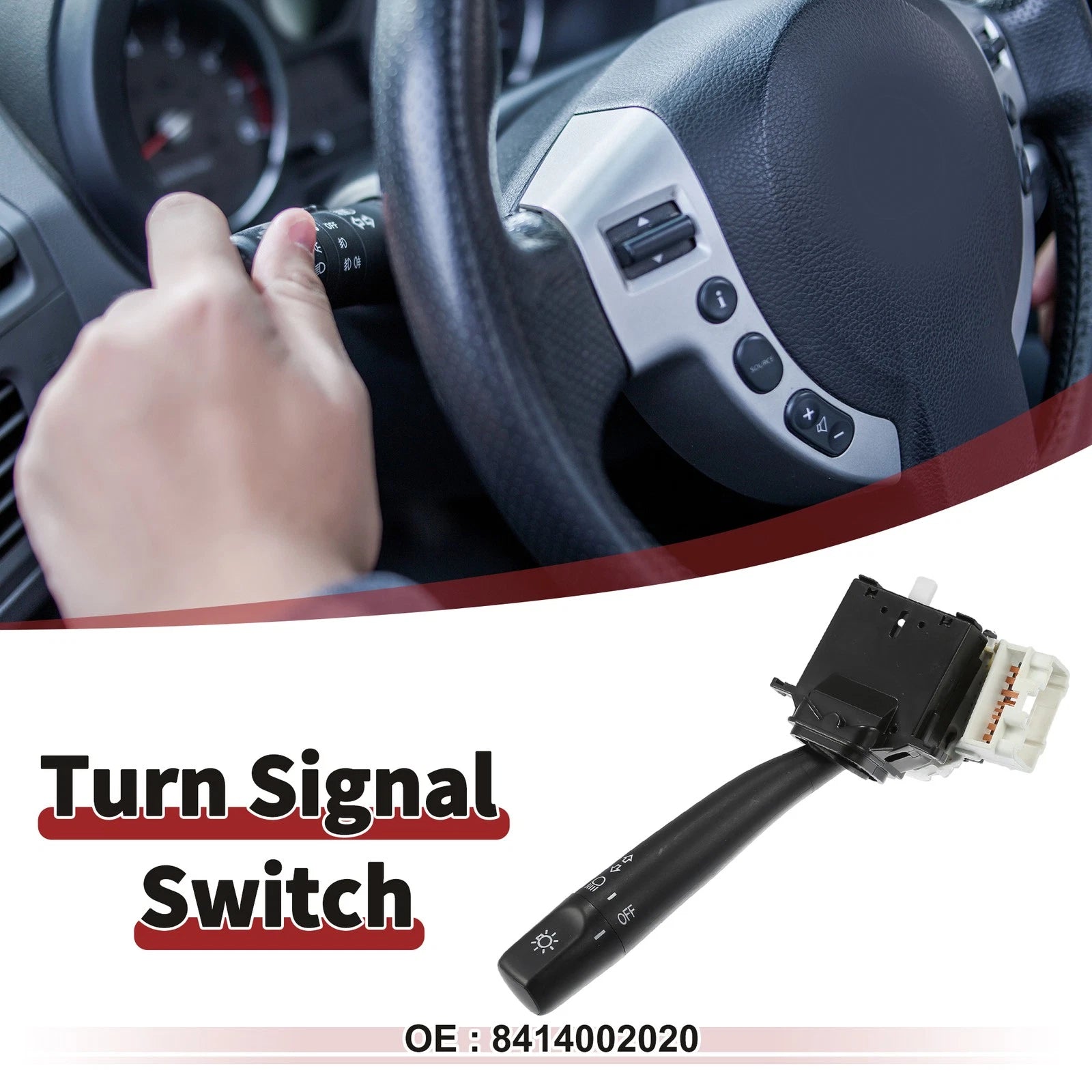 Turn Signal Switch for Toyota Corolla (1998–2000) No. 8414002020
