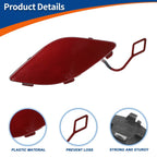 Tow Hook Cover for Mercedes-Benz E350 (2010–2014) No.A2078850123 Red