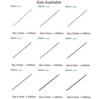 15mm Extra Long HSS Straight Shank Drill Bit (160-200mm Length)