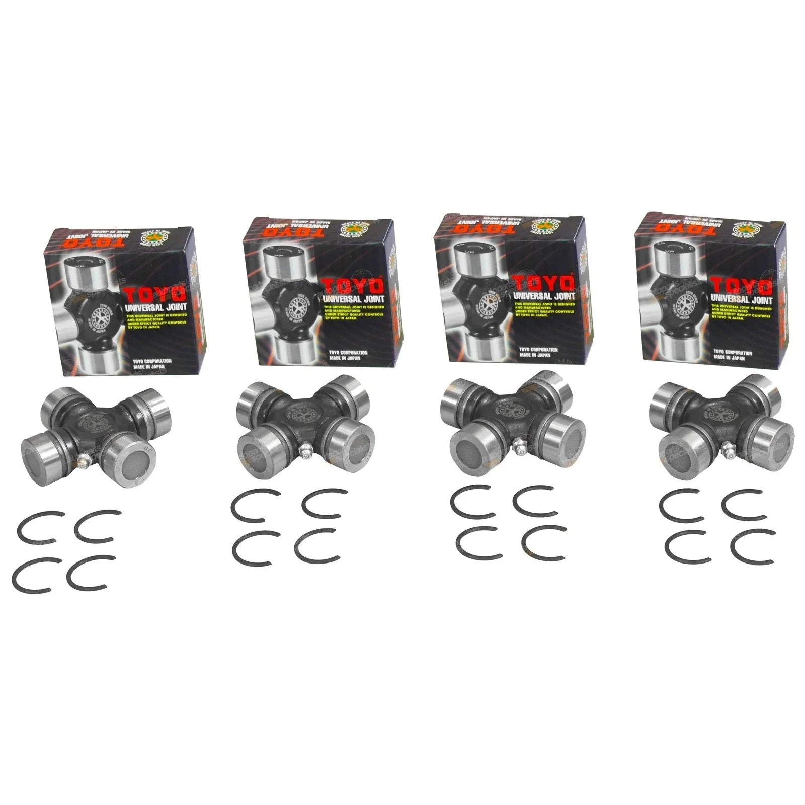 4 x Toyo Tail-Drive-Shaft Universal Uni Joints for GQ Patrol RB30