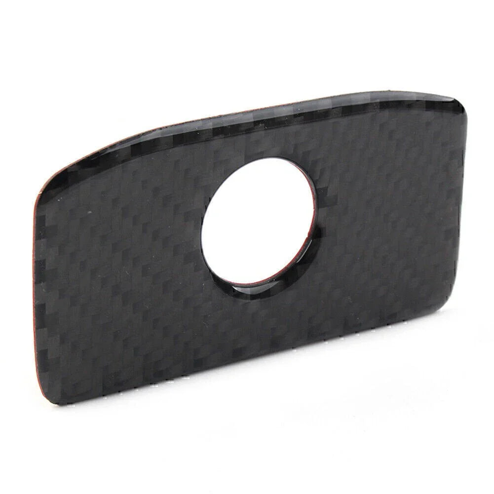 Carbon Fiber Storage Box Handle Cover Trim for Subaru Forester (2013-2018)