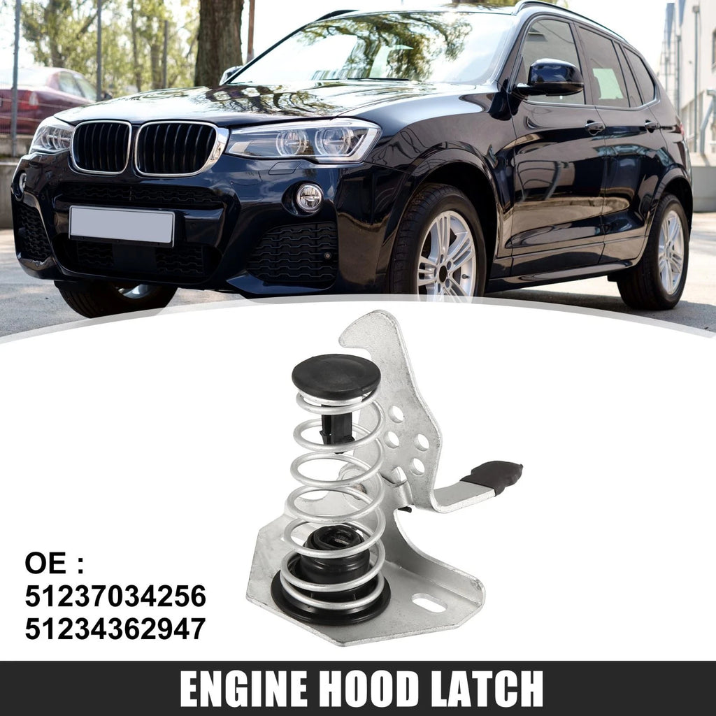 Engine Hood Latch for BMW 550i 650i M5 M6 (2006–2010) 51237034256 51234362947