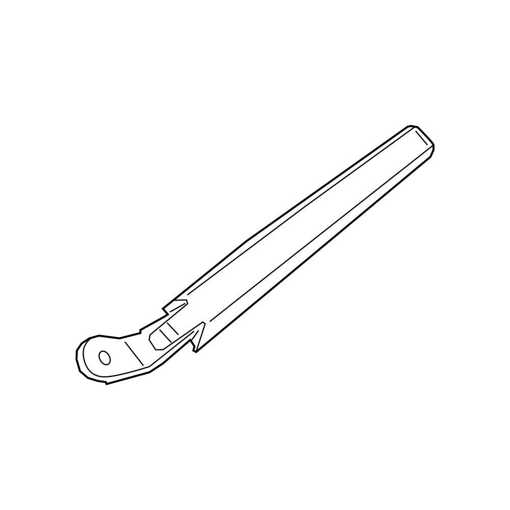 Genuine OEM Back Glass Wiper Arm 61627356224 for BMW