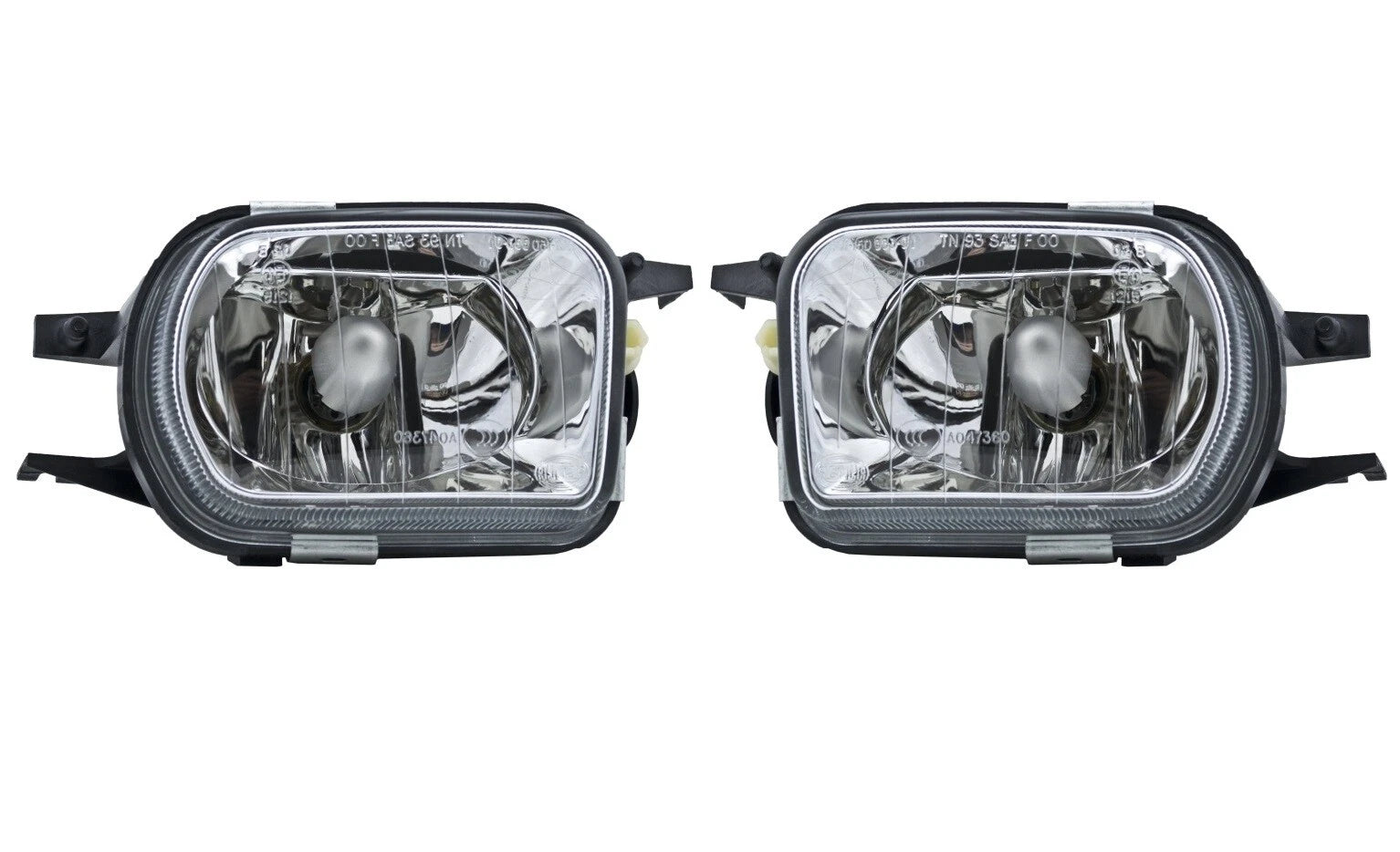 Set of 2 Hella Oval Fog Lights for Mercedes-Benz W203 C-Class (2001–2007)