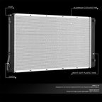 Aluminum Core 1 Row Radiator for Hyundai Ioniq, Kia Niro Hybrid (2017–2022)