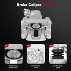 Brake Calipers Pair for Ford Mustang (1999-2004)