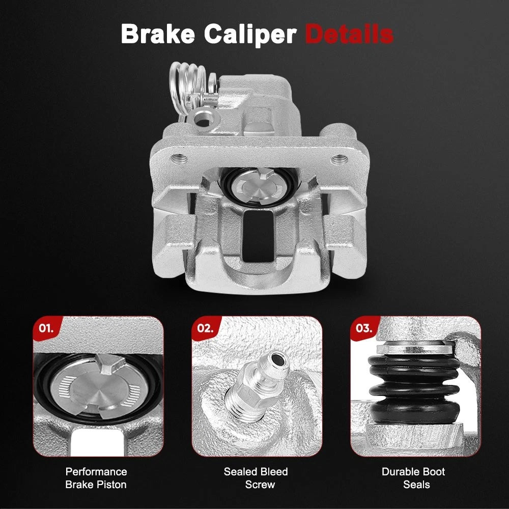 Brake Calipers Pair for Ford Mustang (1999-2004)