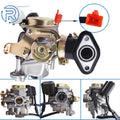 19mm Big Bore Carburetor for GY6 50cc 100cc Scooter Moped ATV (2000–2023)