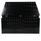 Black Aluminium Tool Box for Pickup Truck (49"x15"x18.7")