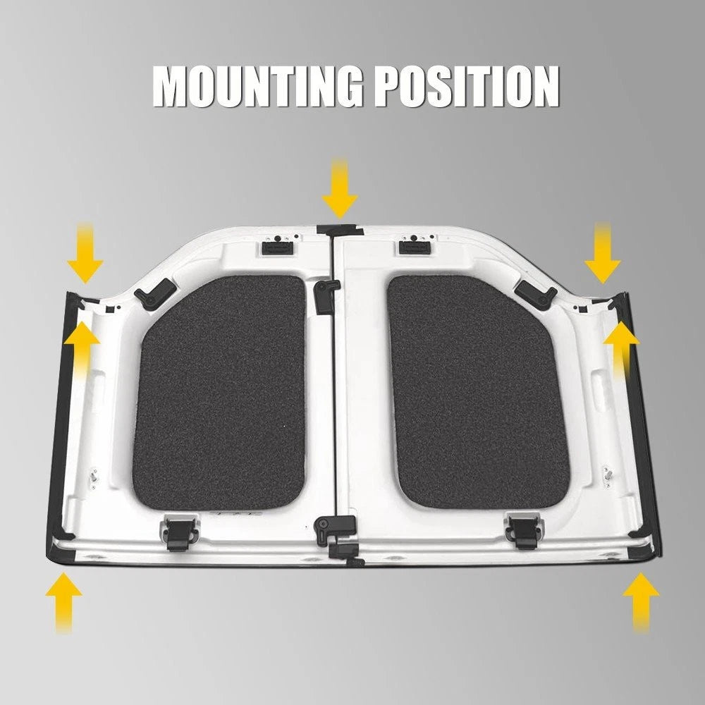 Hard Top Foam Blocker Seal Fix Kit 68026937AB for Jeep Wrangler (2007–2018)