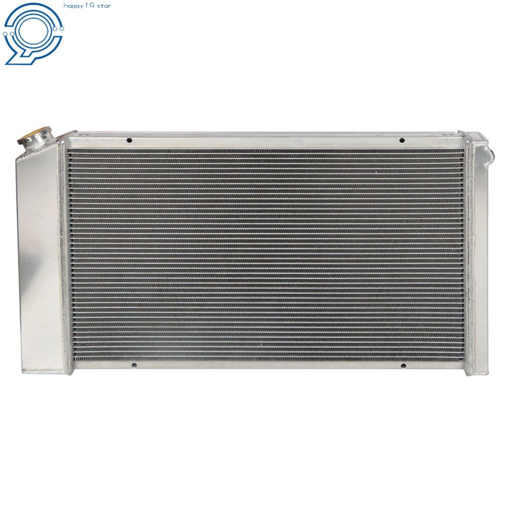 3 Row Aluminum Radiator Shroud Fan for Monte Carlo Camaro (1978–1987)