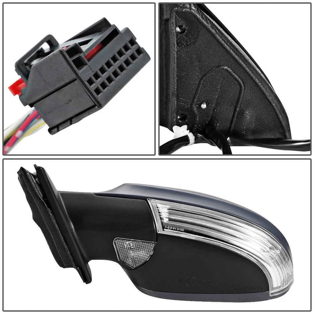 Power Heated Turn Signal Driver Side Mirror for VW Passat (2006–2007) VW1320125