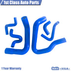 Silicone Radiator Hose Kit for Ford Mustang GT LX Cobra (1986–1993) Blue