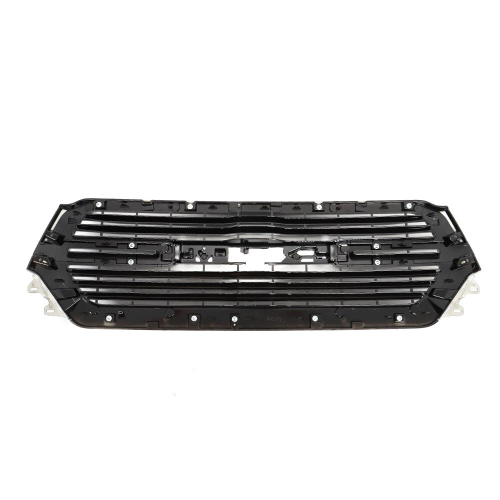 Front Upper Grille Replacement Set for Dodge Ram 1500 (2019–2023) Gloss Black