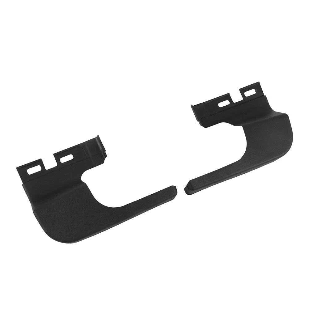 Set of 2 Rear Bumper End Cap Step Pads for Ford F250 F350 F450 (2017–2022)