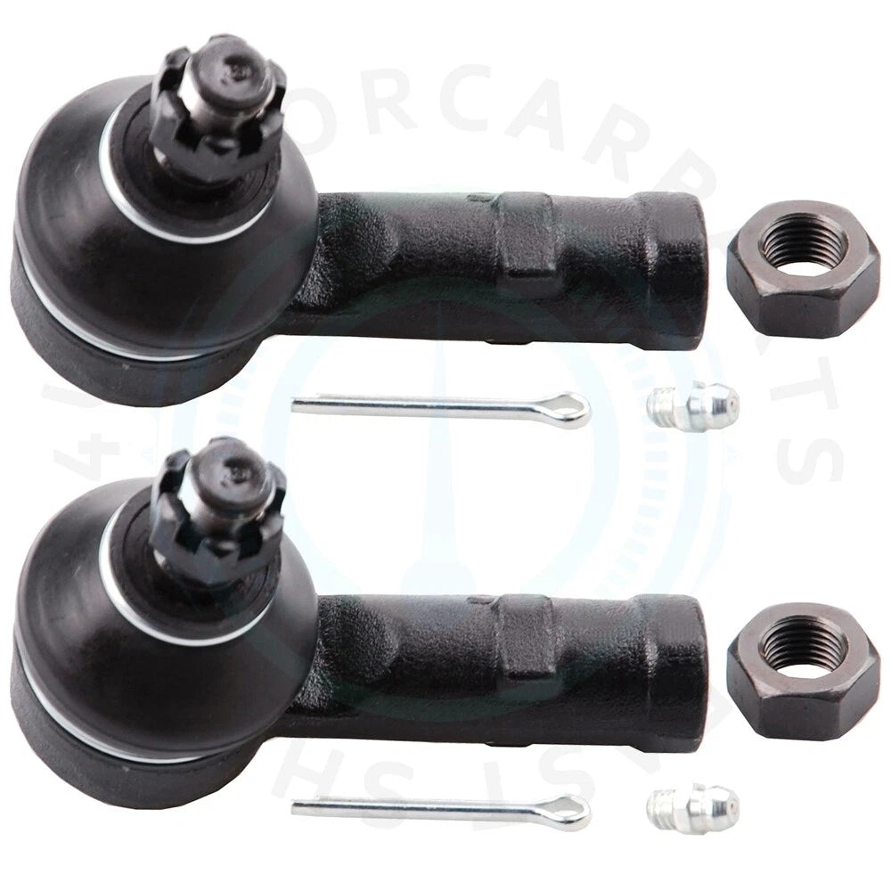 2X Front Outer Tie Rod Ends for Ford Escort (1991–2002) & Mercury Tracer (1991–1999)