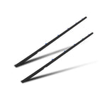 Set of 2 Window Scraper Seal Belt Weatherstrip for Honda Civic Coupe (2012–2015)