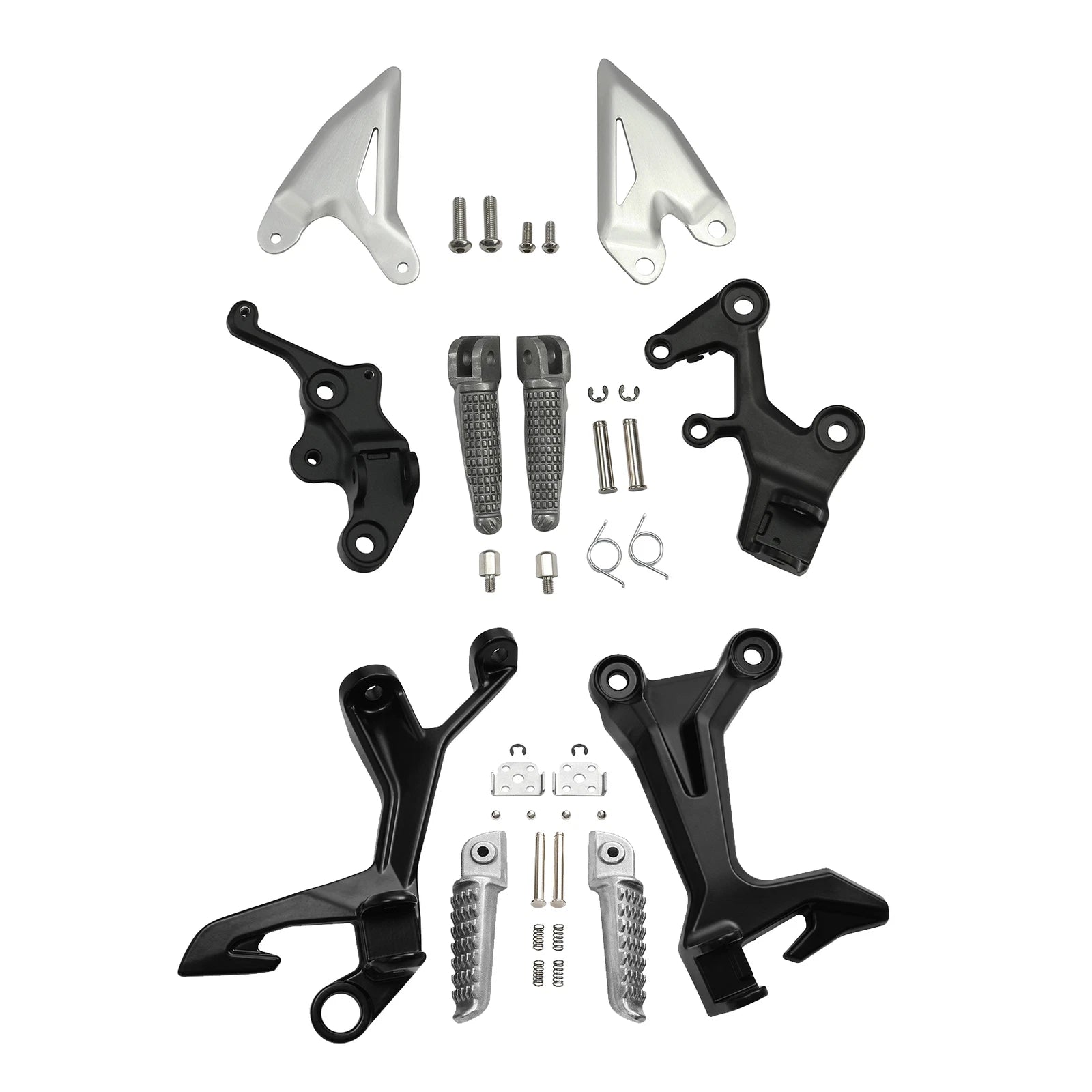 Footrests Footpegs Set for Kawasaki Ninja 400 (2018–2024)
