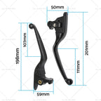 2X Brake Clutch Levers for Harley Softail Slim Fat Boy (2015–2023)