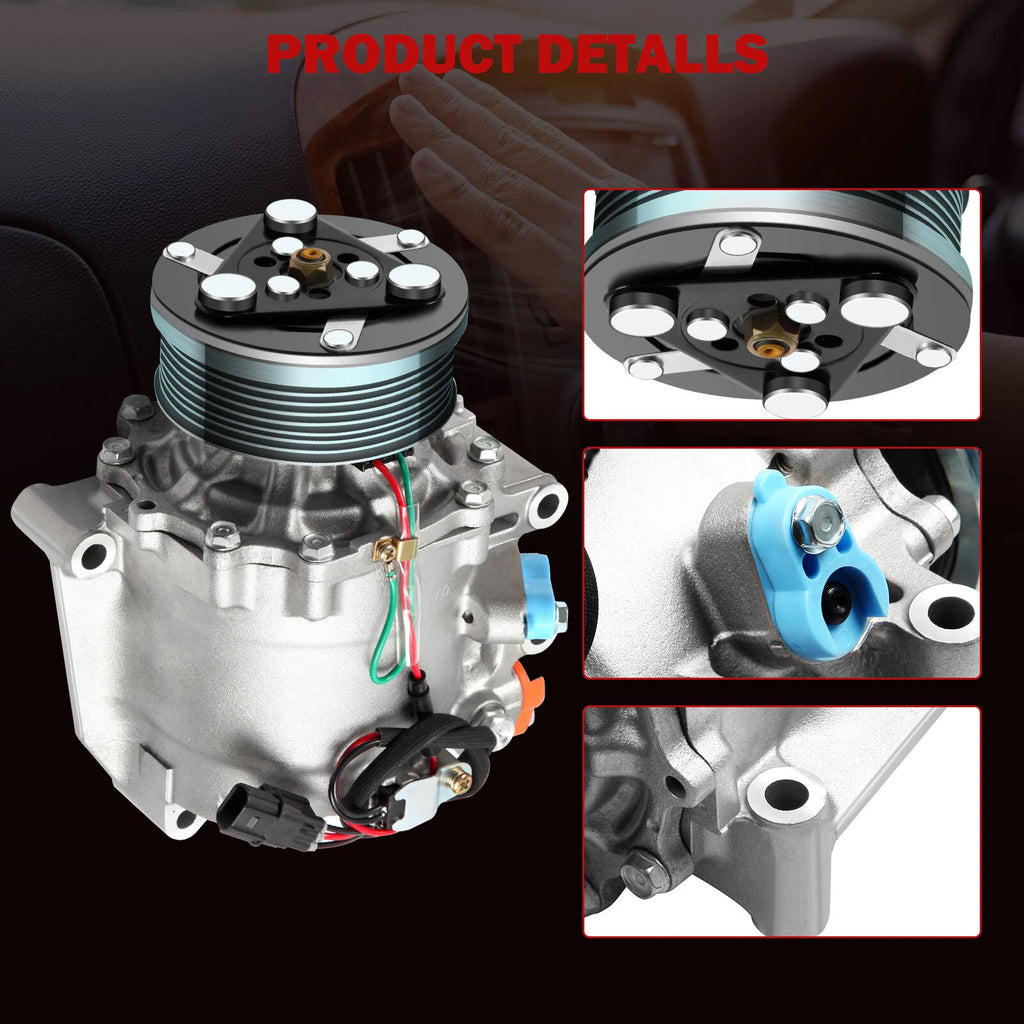A/C Compressor with Clutch for Honda Civic 1.8 (2006-2011)