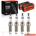 Set of 4 Double Iridium Spark Plugs for Mitsubishi Lancer (2011–2015)