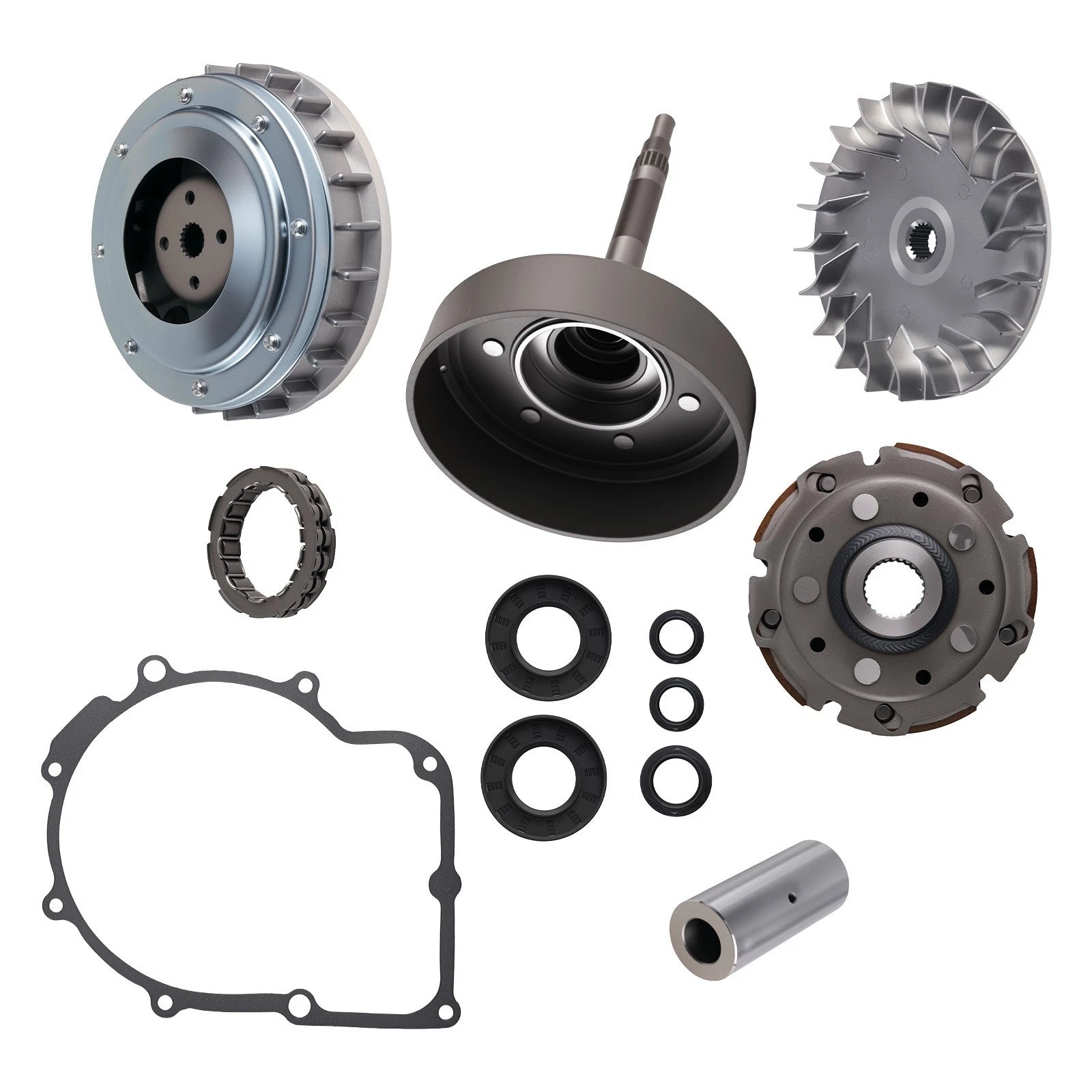 One Way Bearing Primary Clutch Sheave Assembly for Yamaha Grizzly YFM660 (2002–2008)