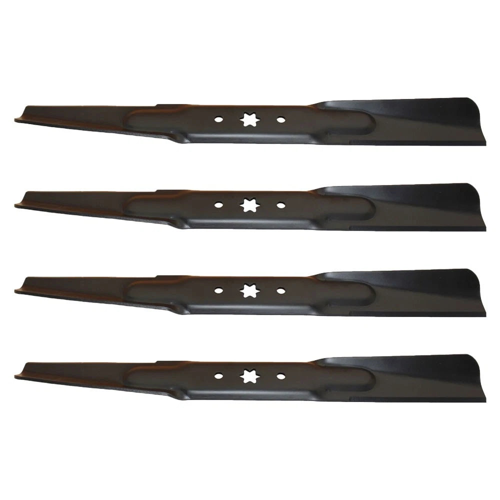 Set of 4 Oregon Gator Blades for LTX1045 LTX1046 LTX1046VT 742-04244 942-04244