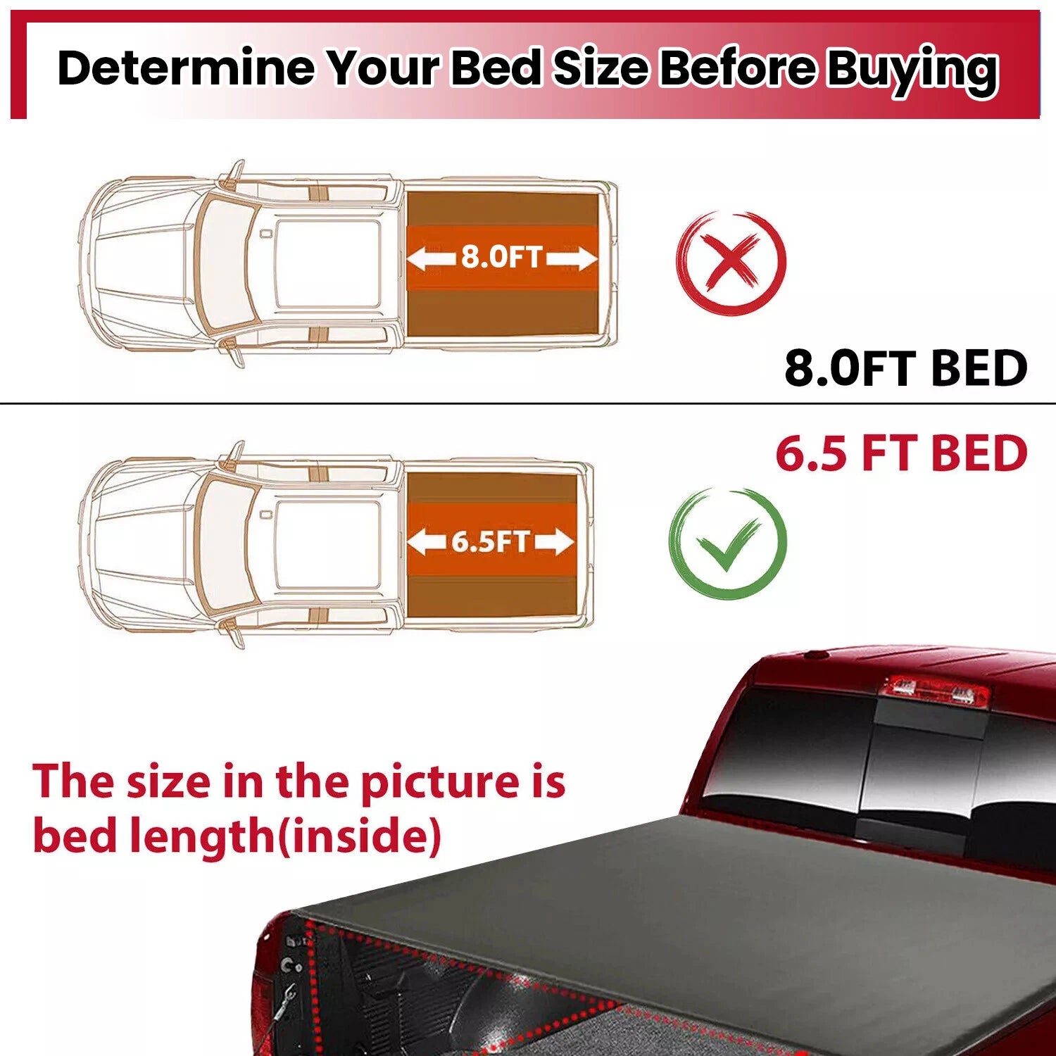 Tonneau Cover for Dodge Ram 1500 2500 3500 (1994–2002)