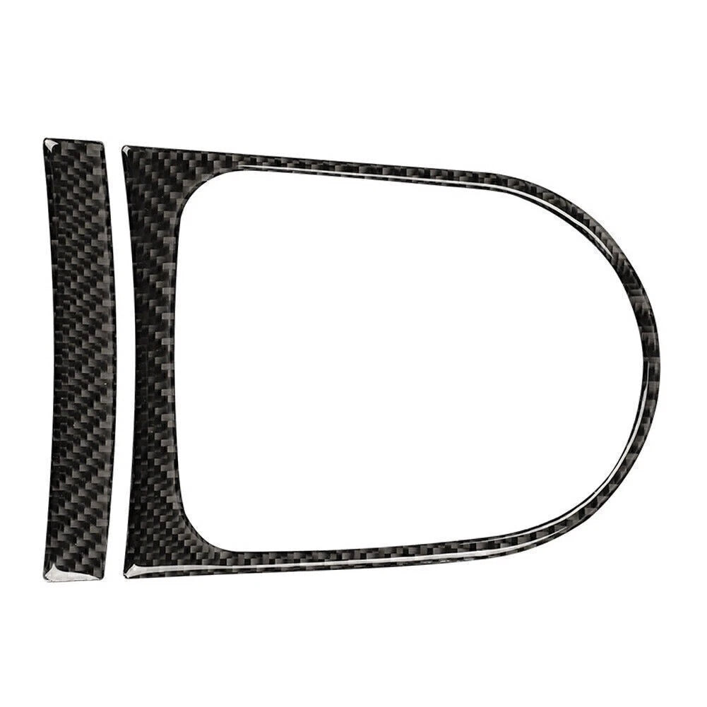 Interior Gear Shift Panel Cover Trim for Ford Mustang (2015–2019) Carbon Fiber