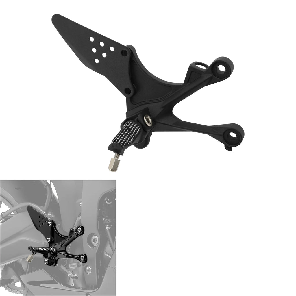 Driver Footpegs Bracket for Kawasaki Ninja ZX6R ZX636 (2005–2008)