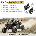2 Rear Wheel Hub w/ Bolts Kit for Polaris RZR 900 RZR 4 900 (2011–2014)
