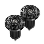 7/8" Motorcycle Dirt Bike Handlebar Grip End Cap Plug Slider - Black