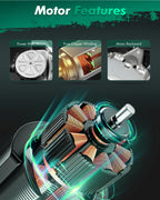 Motor Window Regulator Front Left for Toyota Camry Sedan (1997–2001)