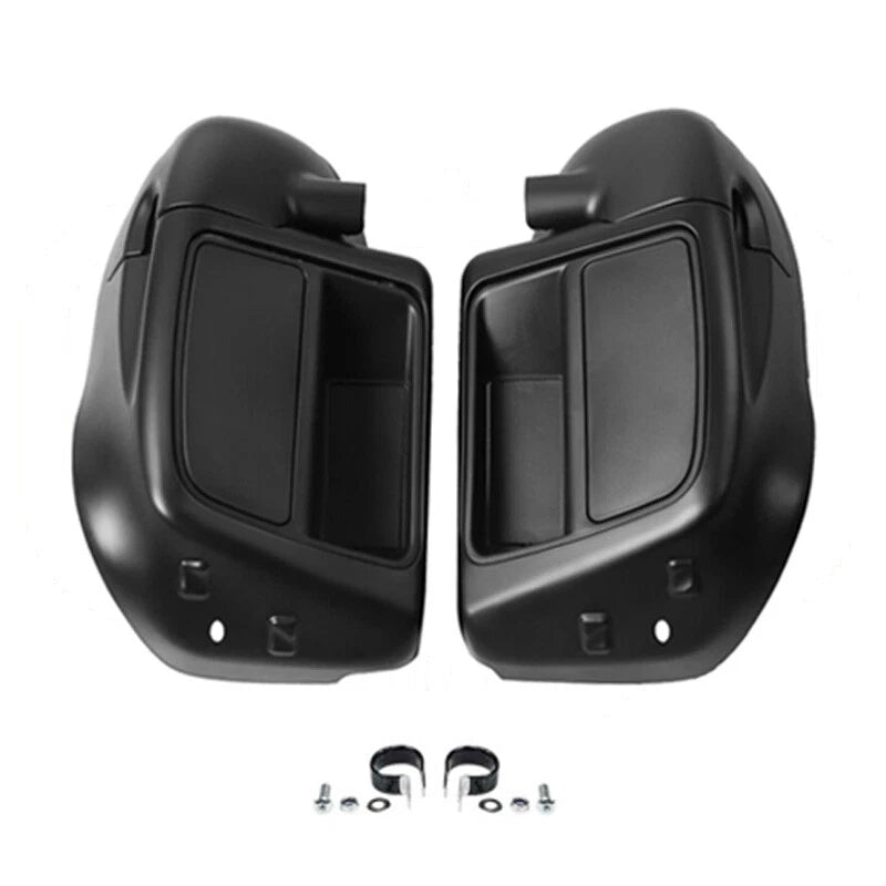 Matte Black Lower Vented Fairings for Harley Touring Street Glide (2014–2023)