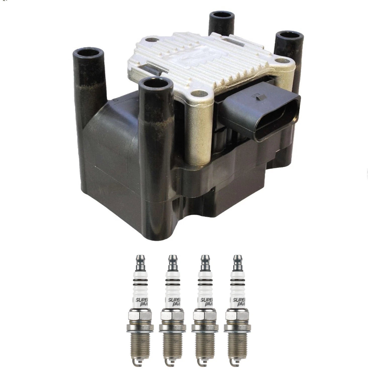 Set of 4 Bosch Ignition Coils for Prizm Elantra G20 Golf Jetta L4