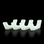 10Pcs Luminous Fishing Rod Rest Bracket Wear Guard Supplies