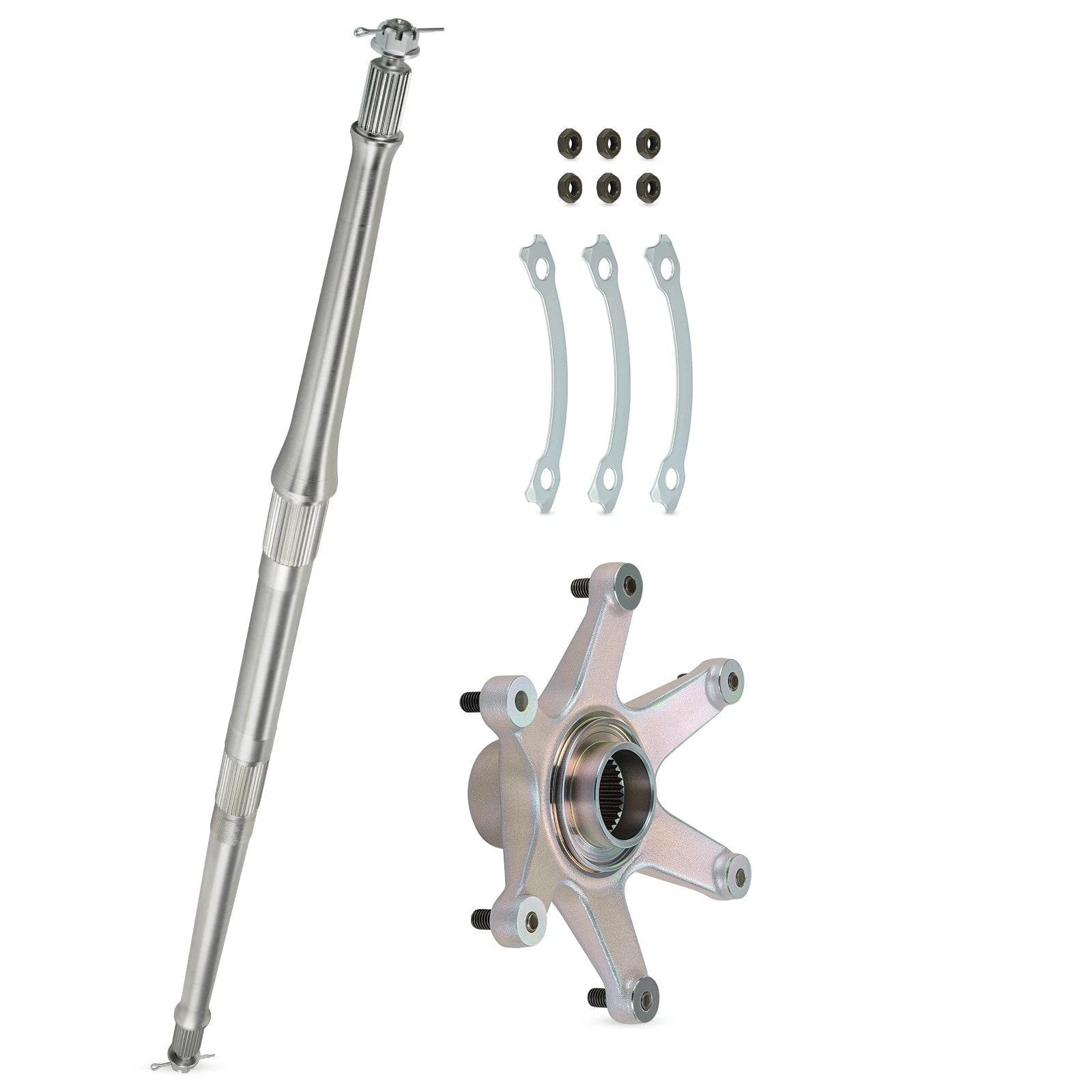 Rear Axle Shaft and Sprocket Hub Kit for Yamaha Banshee YFZ350 (1989–2006)