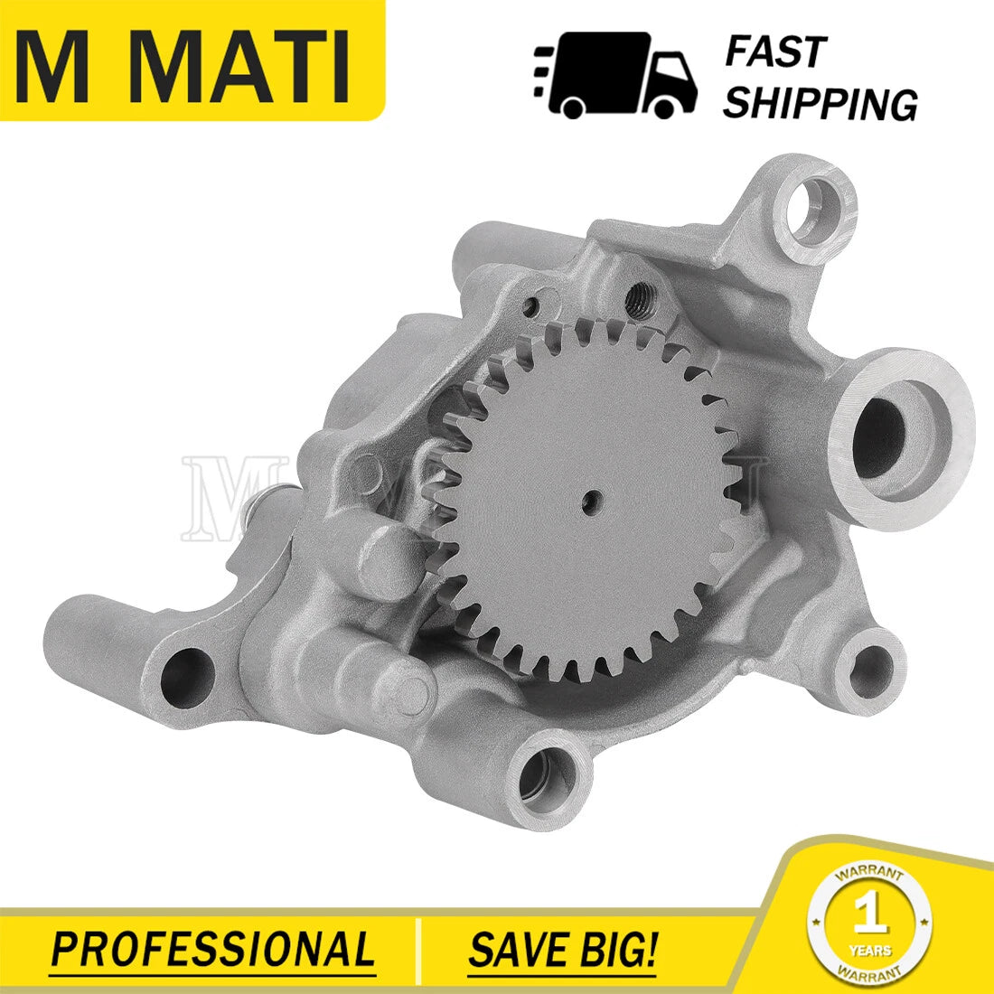 Oil Pump Assembly for Honda TRX300FW FourTrax 300 (1988–2000)